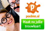 Poobies trouwkaarten